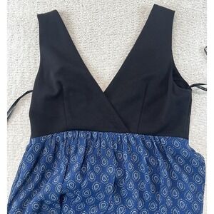 Rachel Zoe‎ Pea in the Pod Maternity Dress M Fits L NWT Black Blue